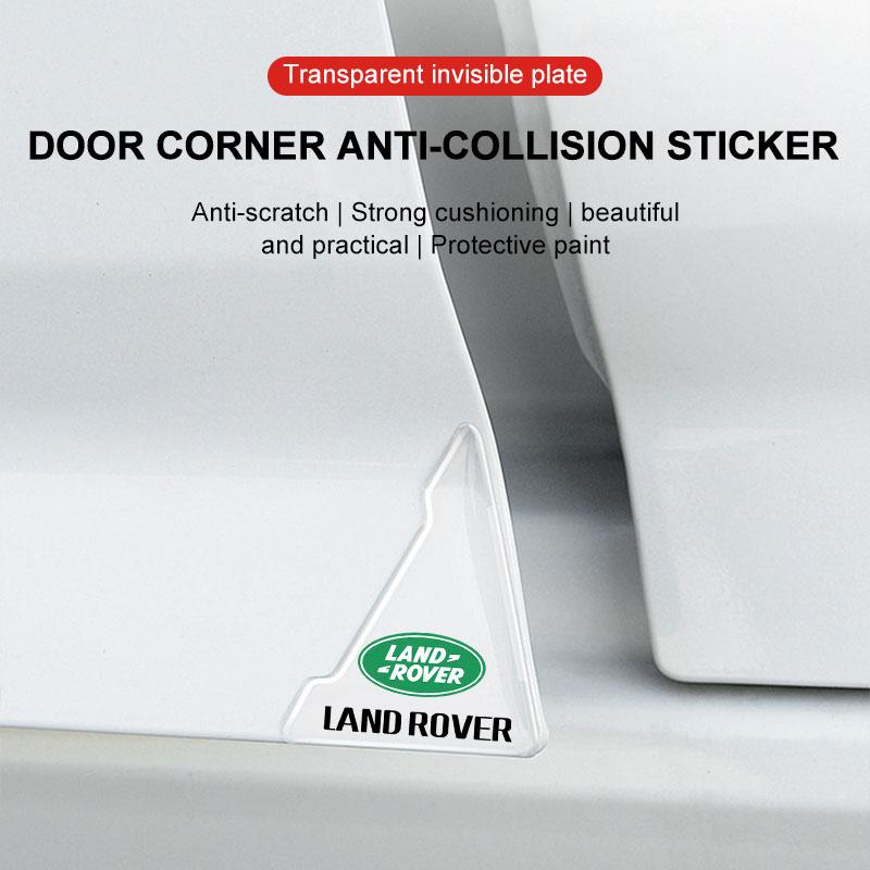 2Pc Car Door Corner Cover Anti-Scratch Protection Sticker Styling for Land Rover SVR Discovery Freelander 3 SVR L320 L330 Evoque Defender Range Rover