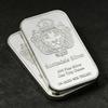 1 pz Barra d'Argento Simulazione Moneta Quadrato Blocco d'Argento Moneta Commemorativa Moneta Souvenir da Collezione per Collezione & Decorazione