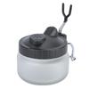 Airbrush Cleaning Pot  Glass Steel and Plastic Made Paint Cleaning Jar(Matte Pot)