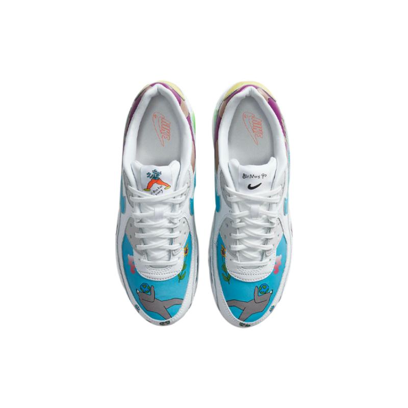 Nike Air Max 90 Flyleather 'Ruohan Wang' Sneakers Casual Shoes CZ3992-900
