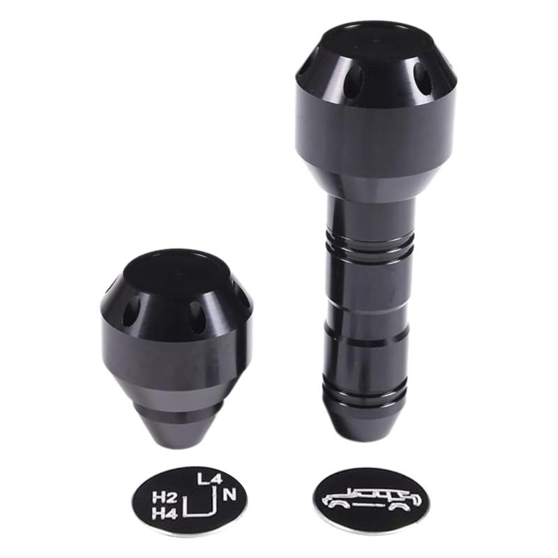 Vehicle Gear Knob Gear Lever Metal Rod Gear Lever Handle Center Console Car Automatic Gear Knob Replace for Car 07-21