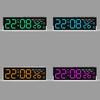 Modern Minimalist Led Alarm Clock With Temperature Display And Night Light For Bedroom Decor