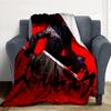Berserk Knight Flannel Blanket Throw Blanket Soft Warm Sofa Bed Camping Car Home Decor Unique Christmas Gift C930953