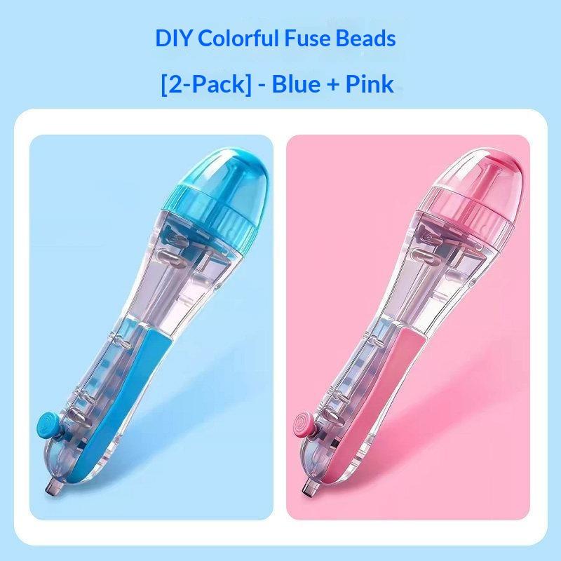 Diy Beaded Pens 2.6Mm 3D Pixel Puzzle Bead Diy Automatic Bead Pen Diy Handmade Bead Puzzle Pen Ergonomic Grip Design