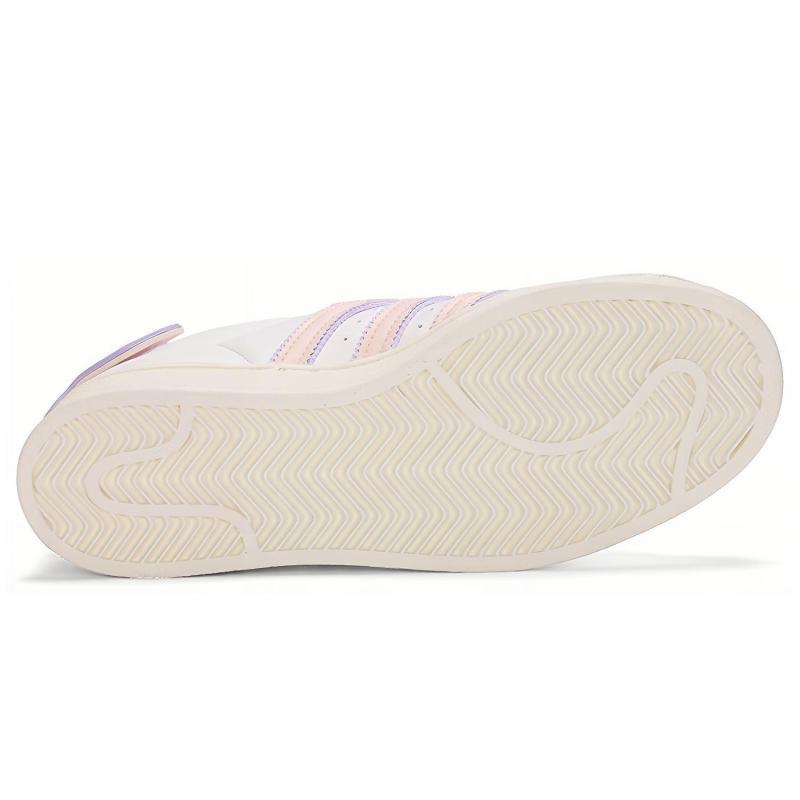 Adidas Originals Superstar 'White Purple Pink' Women's Sneakers H03727