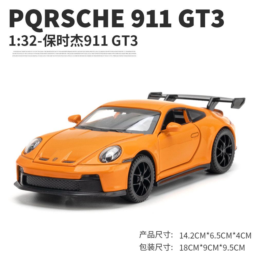 1:32 Porsche 911 Targa GT3 Convertible Roadster Alloy Metal Diecast Model Car Home Trendy Ornaments Computer Desktop Decorations
