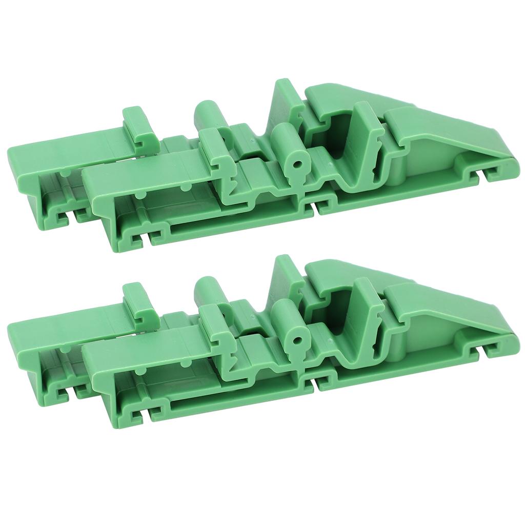 2 Set Circuit Board Bracket C45 DIN Rail Mounting Adapter Install Screw Accessories KPRH‑180