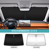 Car Front Windshield Sunshade for Leapmotor C10 C11 C16 B10 B01 T03 Lafa5 B03X A10 Double-layer Heat Insulation Sunshade Panel