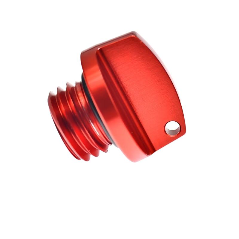 New M20 * 2.5 Universal Motorcycle Engine Oil Filler Cap Screw Cover Plug Gray With O-ring Valve Oil Cap Transmission Tank Cover