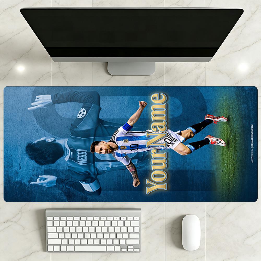 Messi Customizable Name Beach Towel Soft Durable Quick-Dry Suitable for Swimming Gym Camping Yoga Vacation