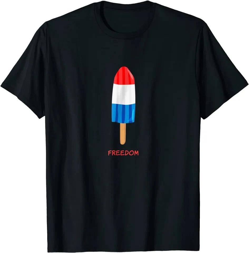 Freedom Firecracker Popsicle Unisex T Shirt 4th Of July Gift S