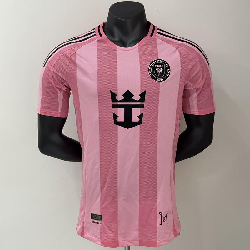 2526 New Player Edition Manchester United Manchester City AC Miami Chelsea Short Sleeve Top Special Edition Casual Football Uniform