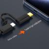 1/2pcs 8pin Female To USB C Male Adapter PD60W Quick Charging For Phone 15 16 and Tablets Data Transfer Connectors