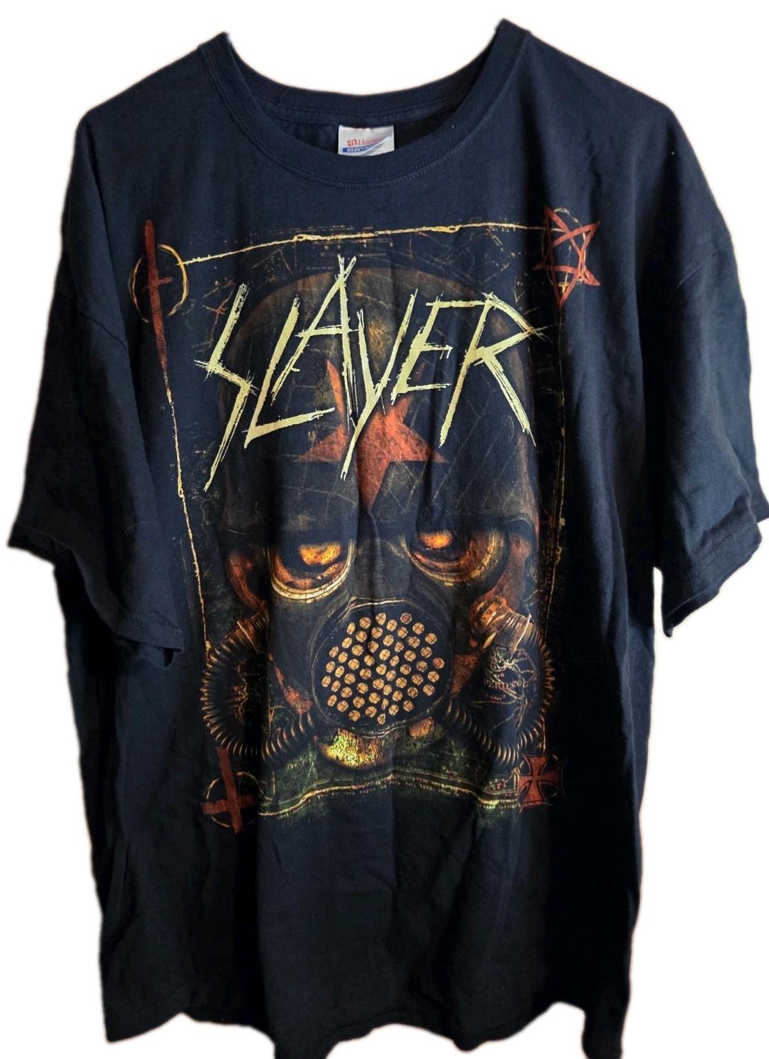 2007 Slayer Torture, Misery, Endless Suffering Double Sided Band Shirt 2xl Hanes Unisex T-Shirt XXXXL