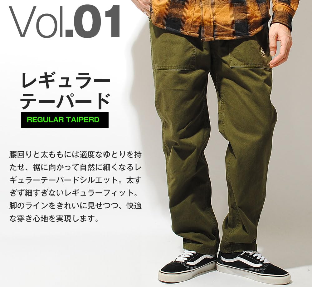 Gerry Herren Kletter Baker Hose, Tapered Silhouette Baumwoll-Twill Chinos (JP, Alphabet, XL, Marineblau)