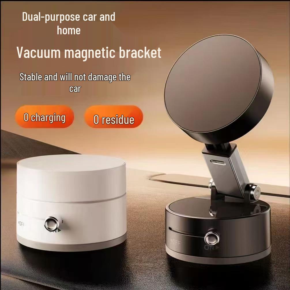 Car Vacuum Magnetic Navigation Suction Cup Mount for Camera & Phone Holder A2 Dual-Sided Magnetic Stand