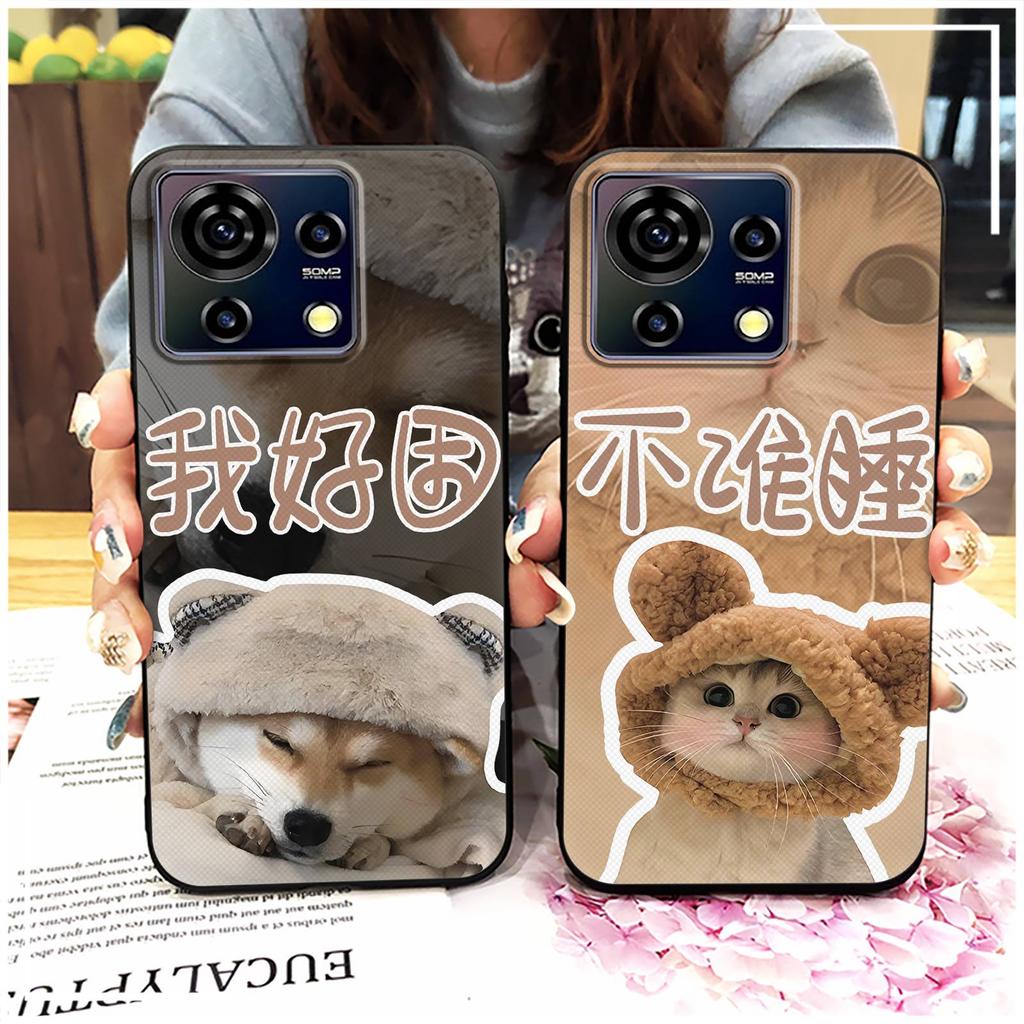 Graffiti Fashion Design Phone Case For ZTE Blade V50 Vita Silicone Protective Cute Durable Shockproof TPU Phone Pouch