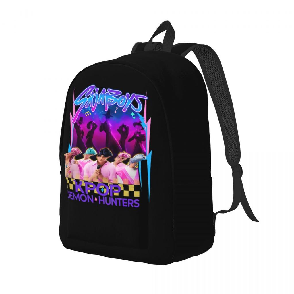 Kpop Łowcy Demonów Zoey Huntrix Plecak Dla Mężczyzn Kobiet Casualowy Studencki Turystyczny Podróżny Plecak Dzienny Torba na Ramię na Laptopa Sportowy