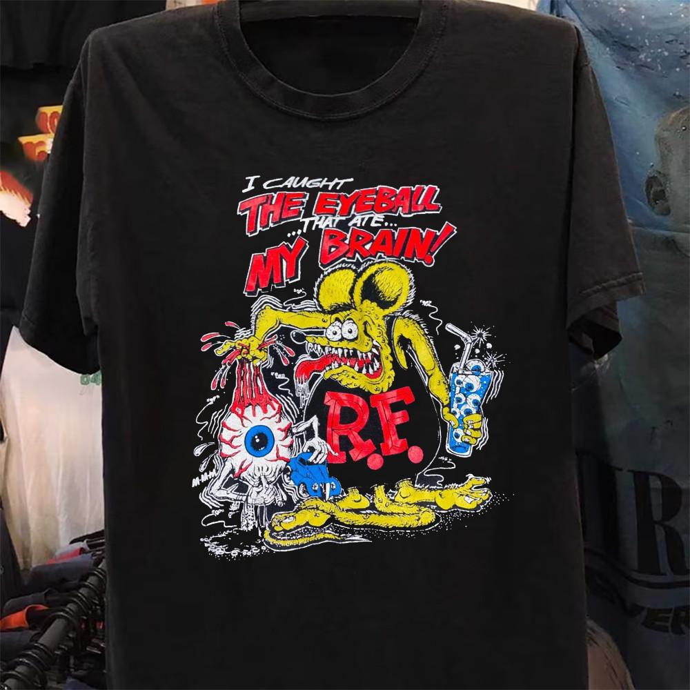 

rat fink ed roth Short Sleeve Cotton Unisex S to 5Xl T-shirt men DO665 Unisex T-Shirt S