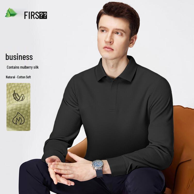 Shanshan Men s Long-Sleeve Polo Shirt 2XL