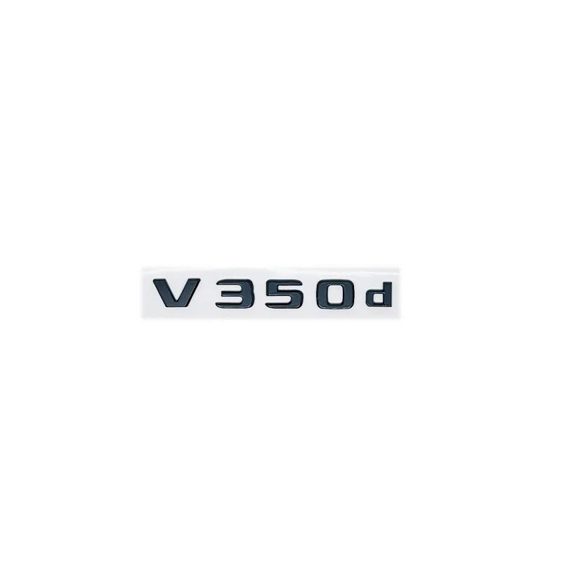 3D NIGHT EDITION Emblem for Benz V-Class W447 V260L V200d V220d V250d V300d V350d Fender & Trunk Logo Sticker Accessori