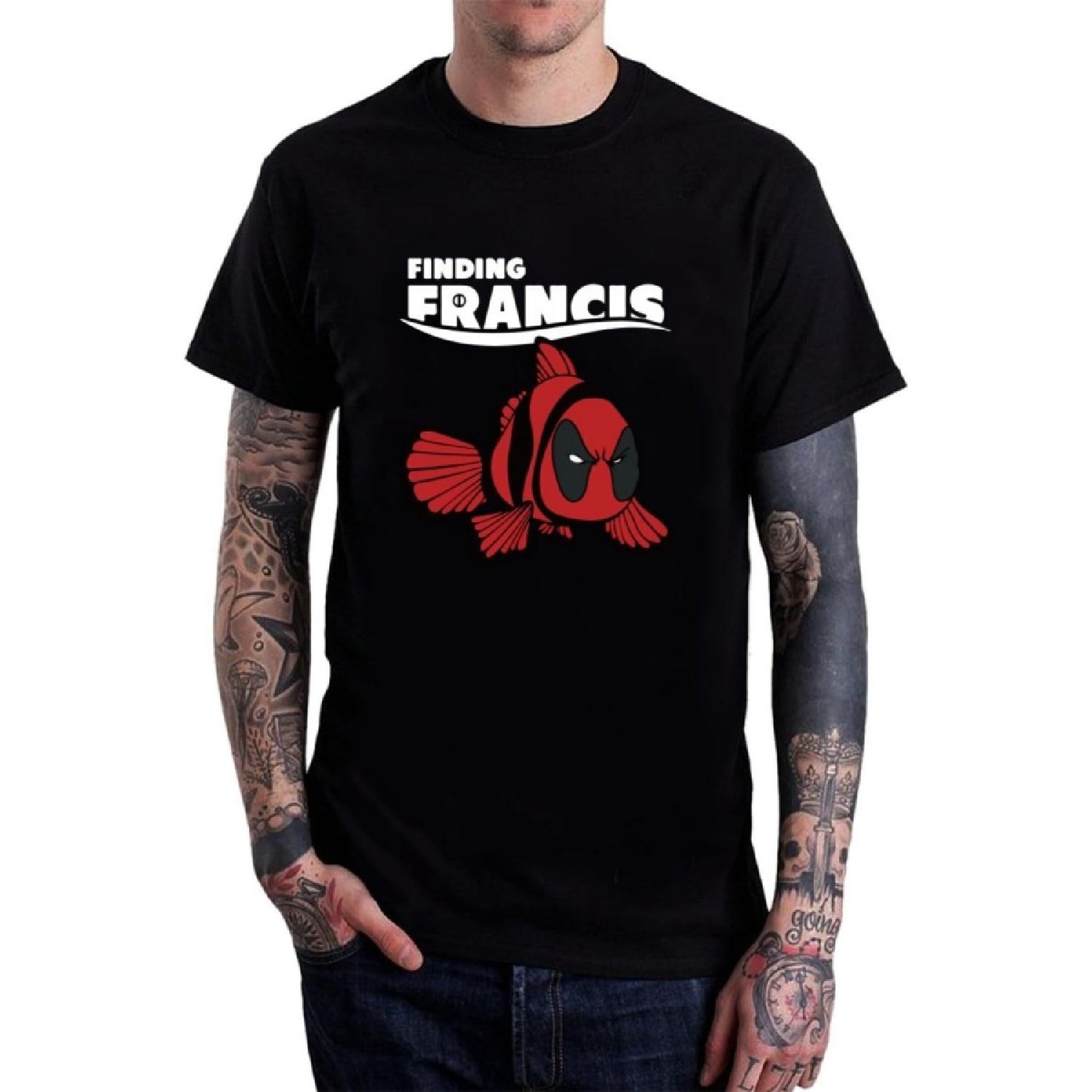 LEEMASTER Men s Finding Francis Shirts Black hot XXXXXL разноцветный