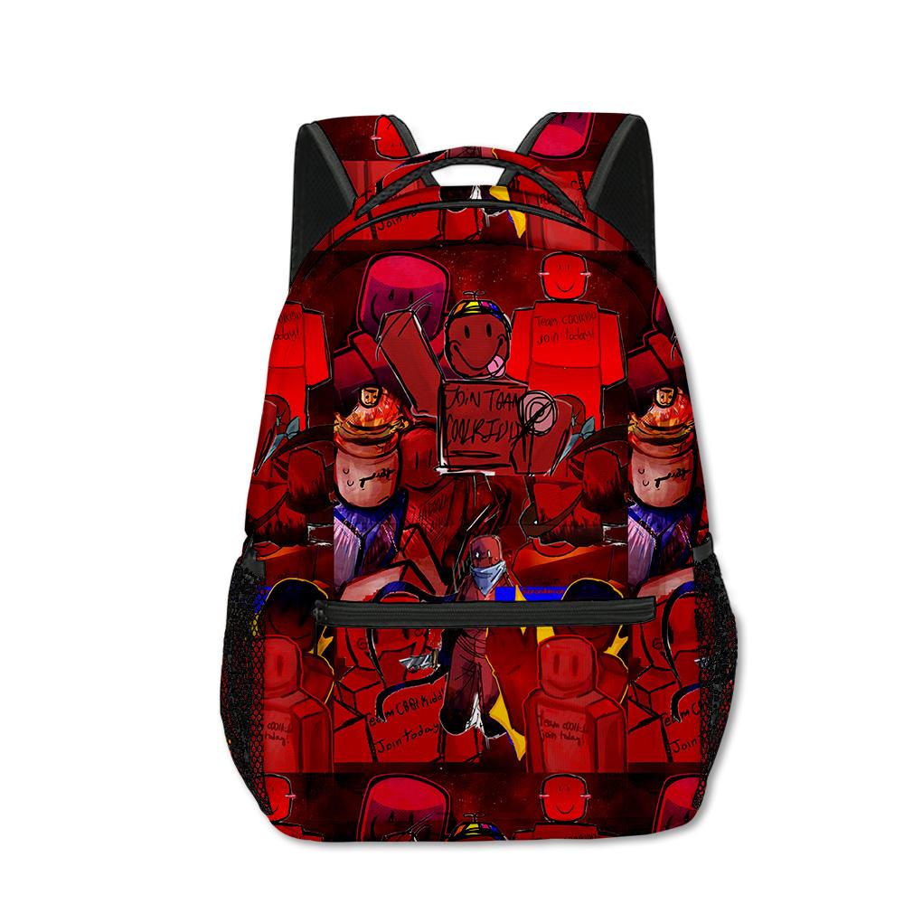 Cartoon Kpop Youthful Harajuku School Bags Unisex Gubby Plush Travel Bags 3D Print Oxford Waterproof Notebook Shoulder Backpacks