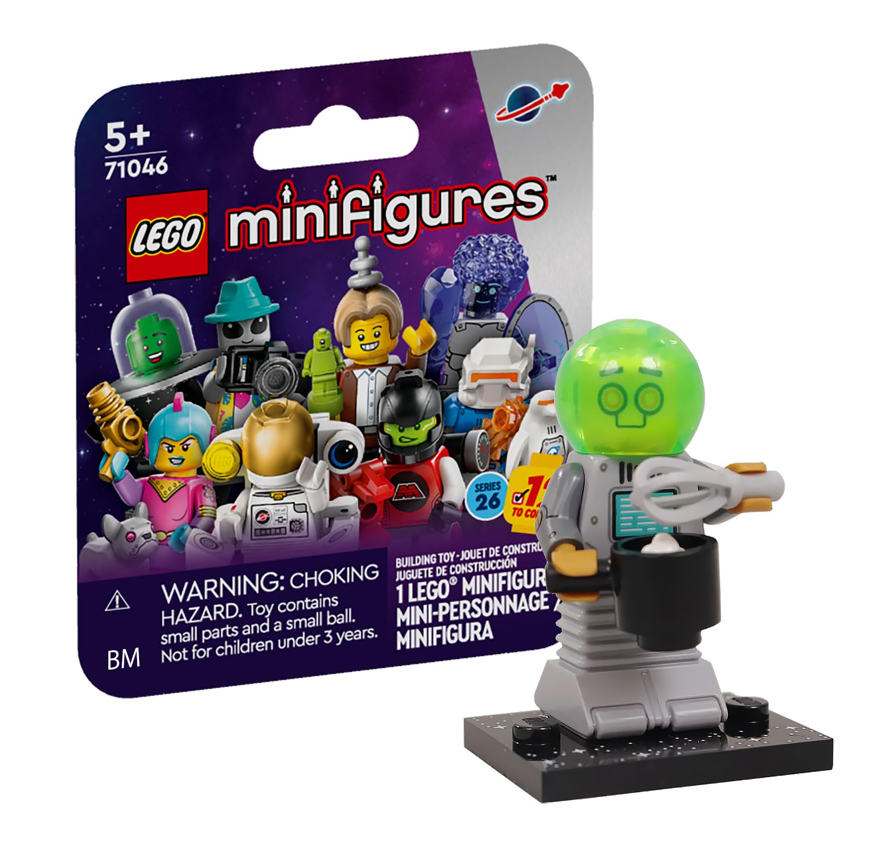 

LEGO Серия минифигурок 26: Космический робот-дворецкий (71046-9)