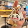 Cartoon Panda Nail Clipper Keychain