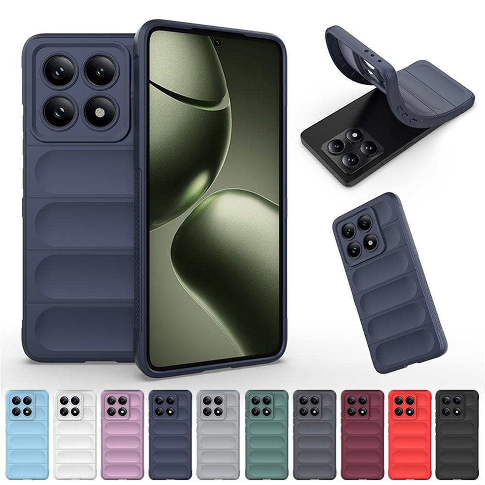 For Xiaomi 14T Pro Case Anti-Drop Soft TPU Rugged Phone Back Cover