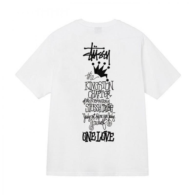 Mens Loose Fit Short Sleeve T-Shirt 270g Heavyweight Cotton Tee Casual Top In Navy Khaki Black White