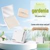 Oil Blotting Paper with Powder Puff & Mirror - Portable and Refreshing, 100 Sheets