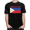 Custom Philippines Flag Tshirts for Men Short Sleeves T Shirt Fashion Tshirt Loose Fit Pure Cotton Tees Gift