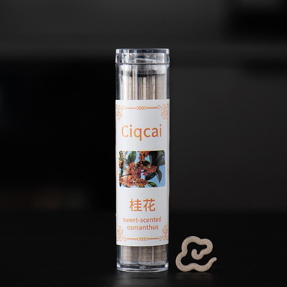 Special Shape 42pcs/tube Incense, Natural Jasmine Lavender Sandalwood Mini Incense for Yoga Meditation, Reed Diffuser Fragrance