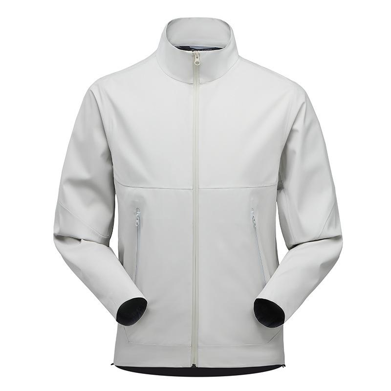 

Men s & Women s Waterproof Windproof Stand-Collar Rain Jacket for Outdoor Hiking & Camping XL