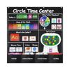 Educational Weather Number Letter Shape Pocket Chart Circle Time Center Pocket Chart for Classroom Wall Decoration