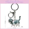 Cat Cute Keychain Animal Pendant With Climbing Hook For Gift Giving And Decor