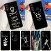 Rock Roll Skull For Huawei P30 P20 P40 Lite P60 Pro Nova 5T 12s 12i 11i Y90 Y70 Y60 Y61 Y91 Y72 9 10 SE Case