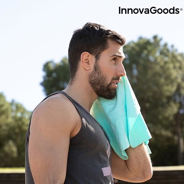 InnovaGoods Refreshing Sports Towel Ice Effect PVA 66 X 43 Cm - Up To 3 H