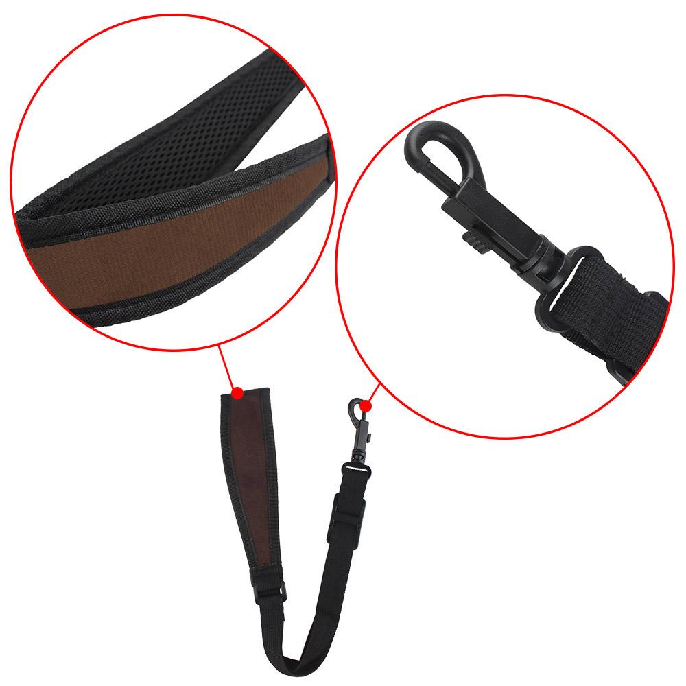 Adjustable Saxophone Sax Neck Strap with Snap Hook Saxophone Parts Accessories