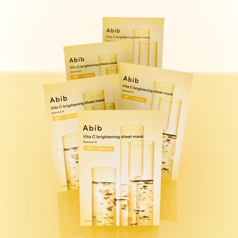 [Abib] Vita C Brightening Sheet Mask Essential Fit 27ml