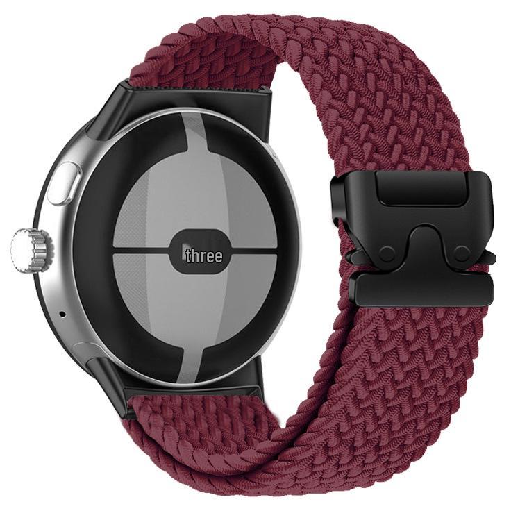 Braided Nylon Paracord Watch Band for Google 41MM/45MM