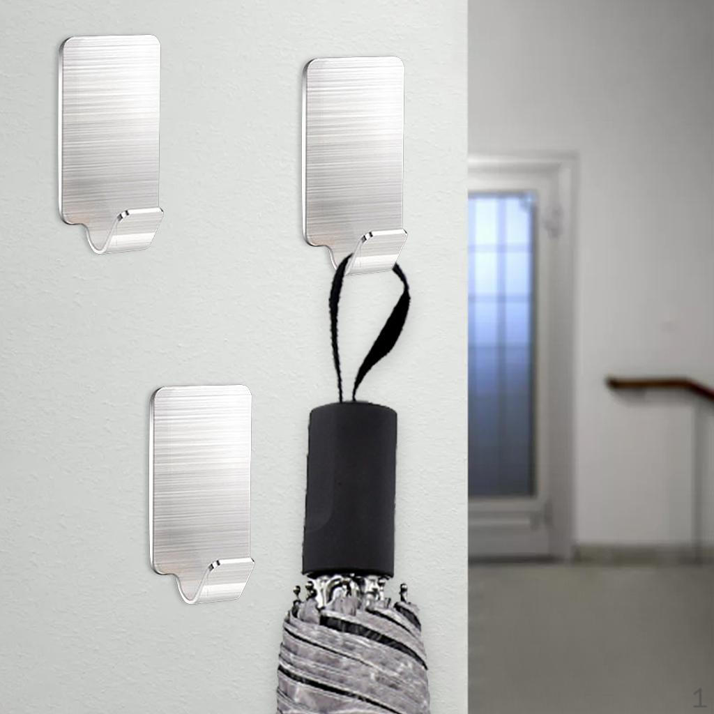 

Hook Wall Mount hanger Heavy Duty for kitchen and office Bathroom 8 Pcs