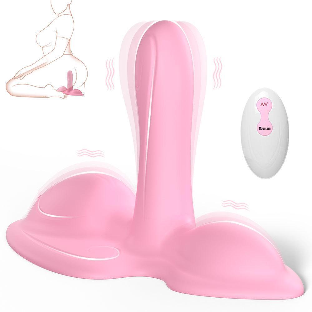 Silicone Remote Control Vibrating Cushion for Multi-Point Stimulation and Pleasure