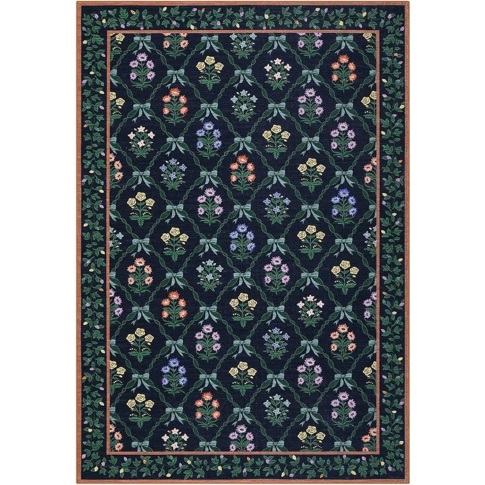 Living Room Carpet Soft Machine Washable Bedroom Floor Mat Home Decoration Non-slip Rugs  Mats