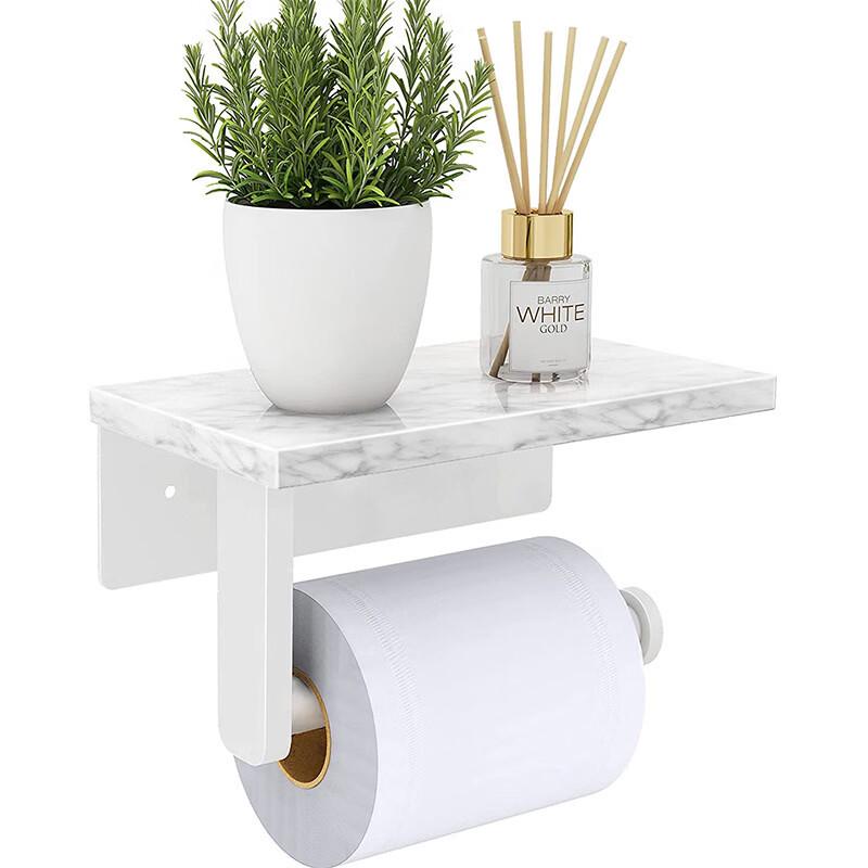 MDNG Marble Bathroom Tissue Holder