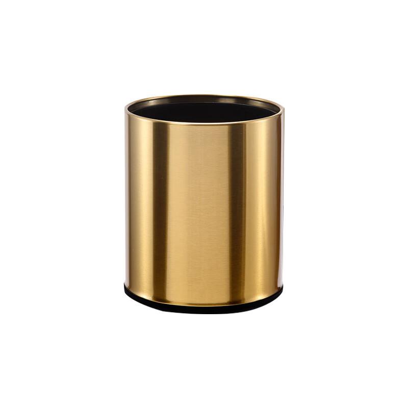 Stainless Steel Double-Layer Luxury Trash Can