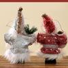 New Year Standing Hooded Santa Claus Creative Christmas Decorations New Christmas Gifts Pendant
