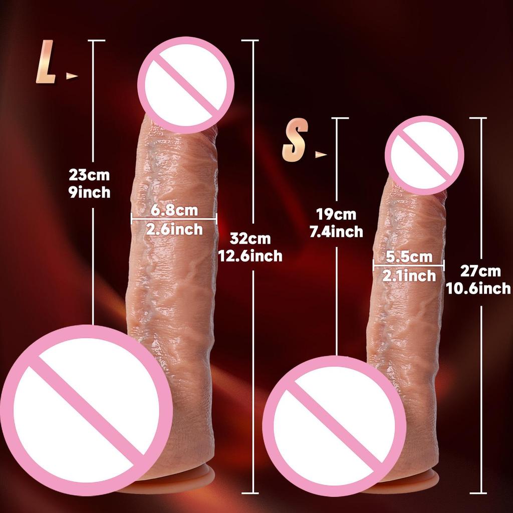 Dildo de Silicona para Mujeres - Pene de Carne Blanda Producto para Adultos