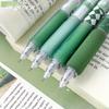 6 Pcs fresh style neutral pens, 0.5mm fine tip, black ink - ballpoint pens for students and offices